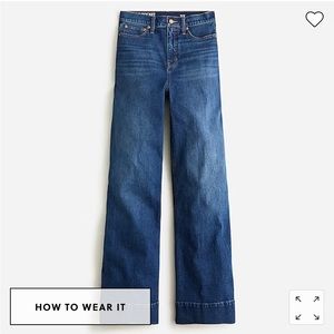 NWT J. Crew Denim Trouser in Wesly Wash - SOLD OUT